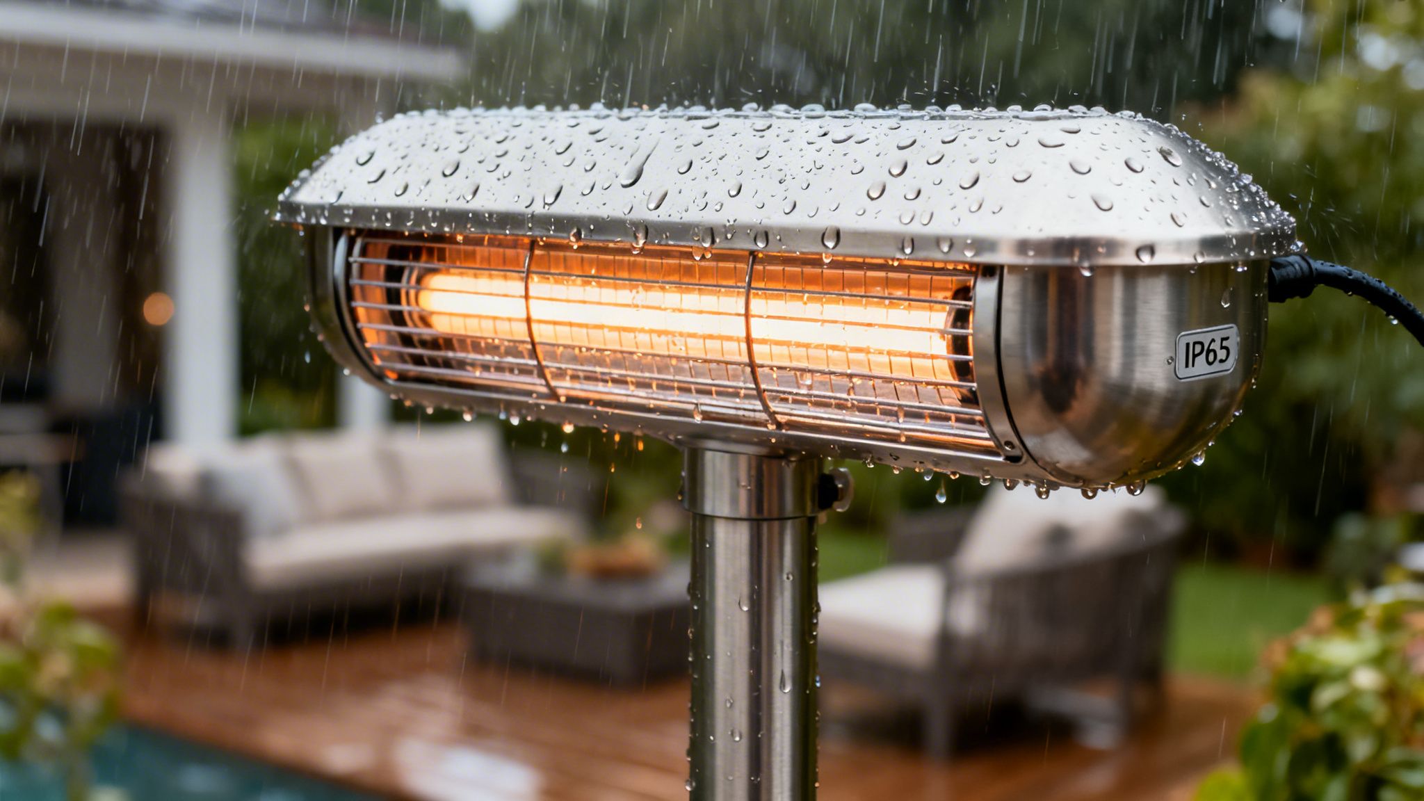 outdoor weatherproof heater